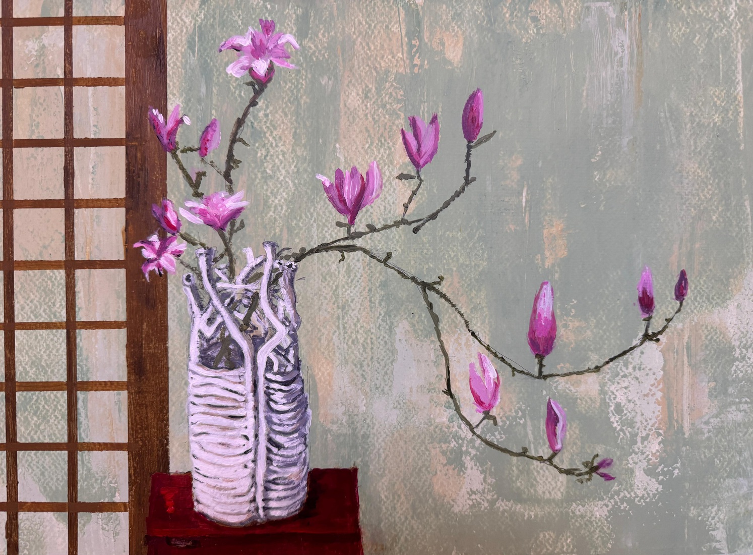 Magnolia in koraalvaas