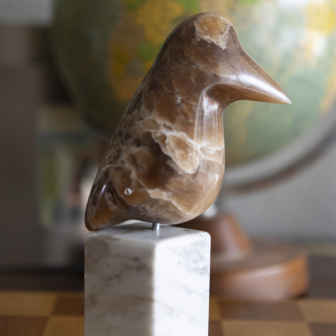 ijsvogeltje van bruine albast (4)