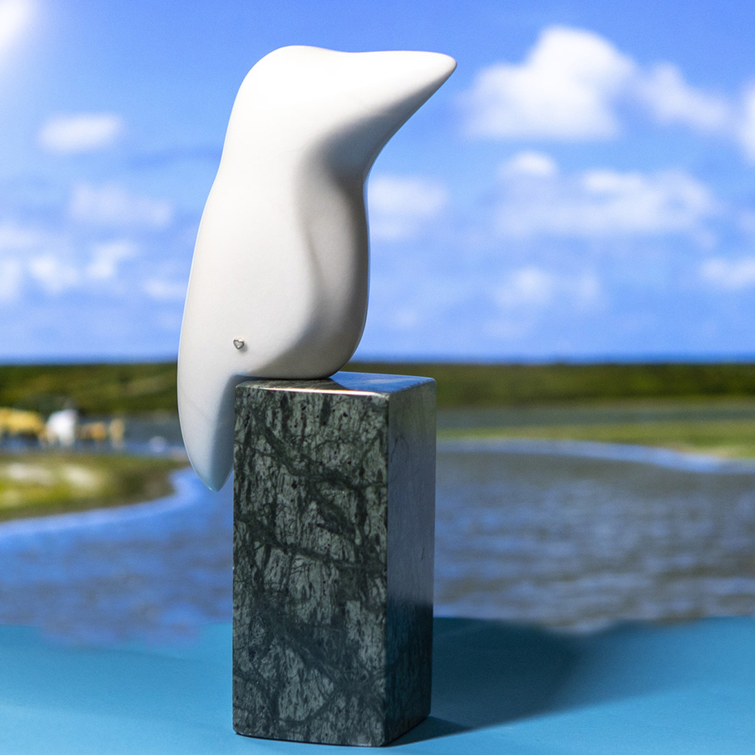 ijsvogeltje witte albast (1)