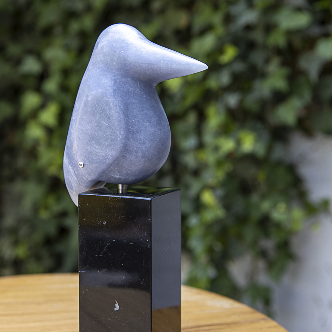 ijsvogeltje van blauwe albast  (6)