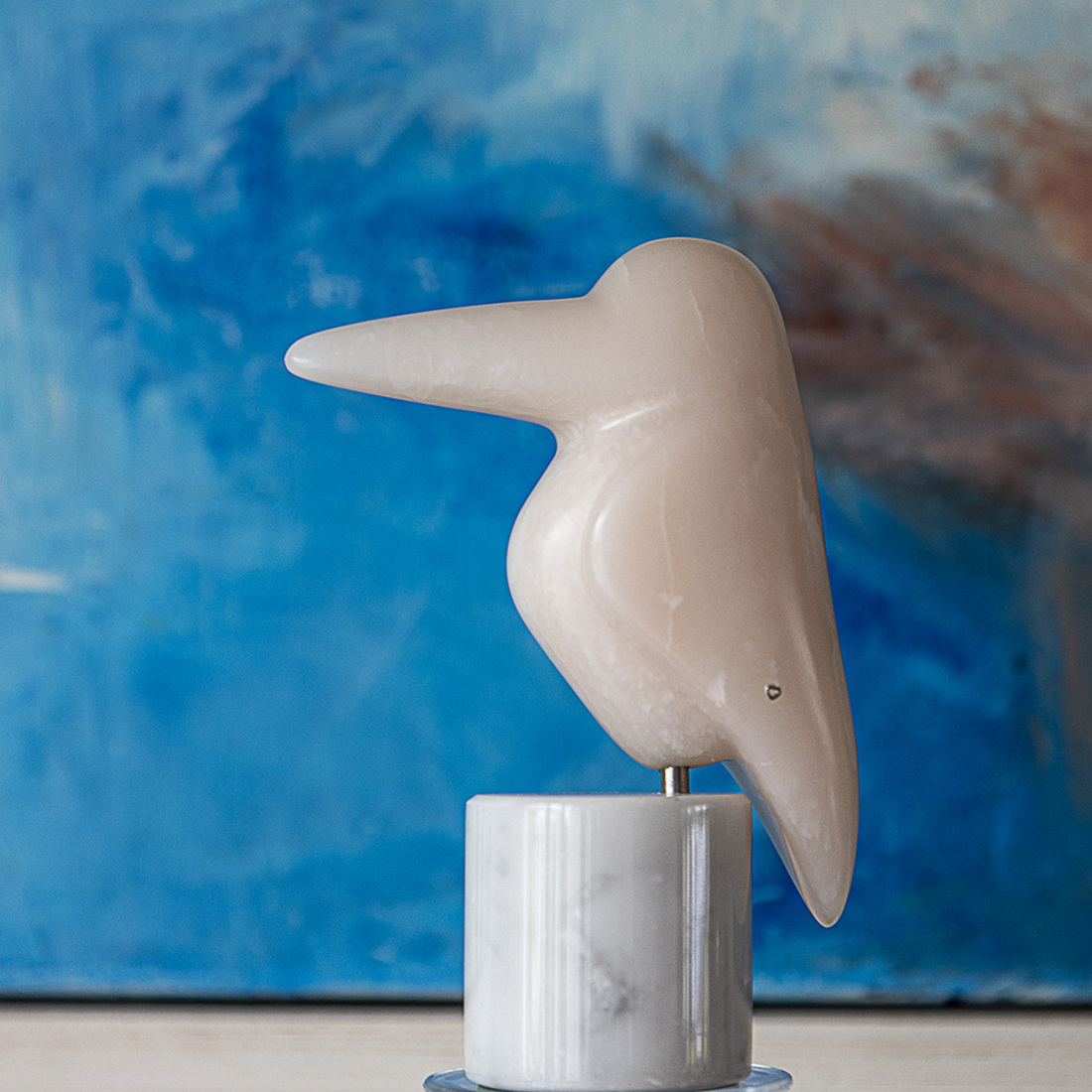 ijsvogel van Chinees speksteen (3)