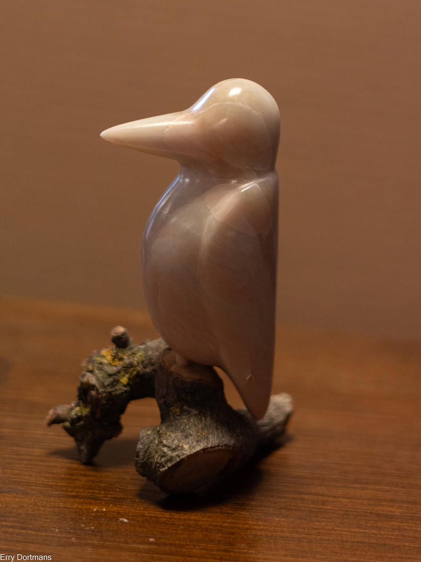 ijsvogeltje van Chinees speksteen (3)