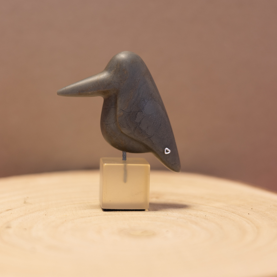 lief klein ijsvogeltje van serpentijn 