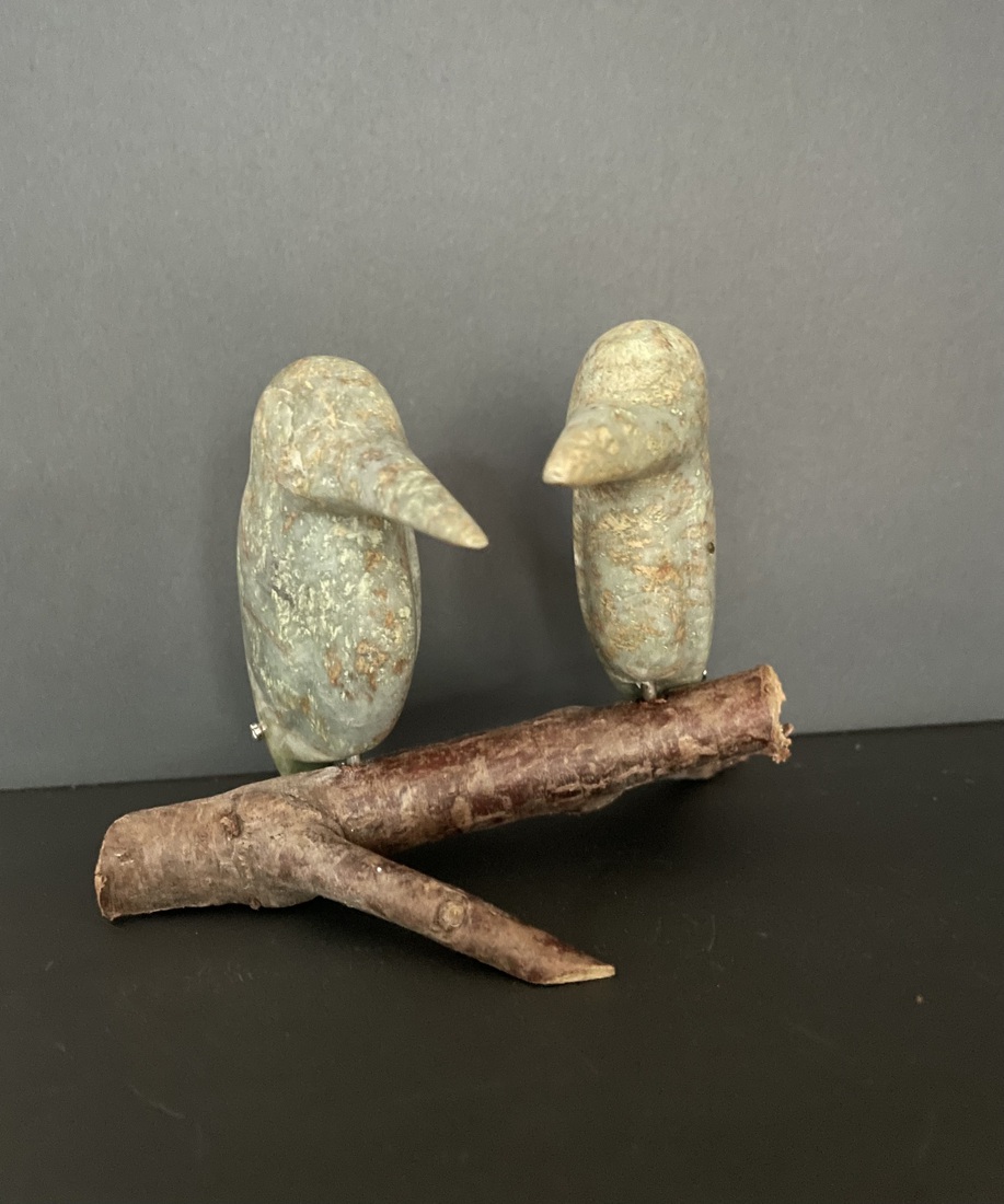 Setje van 2 ijsvogeltjes