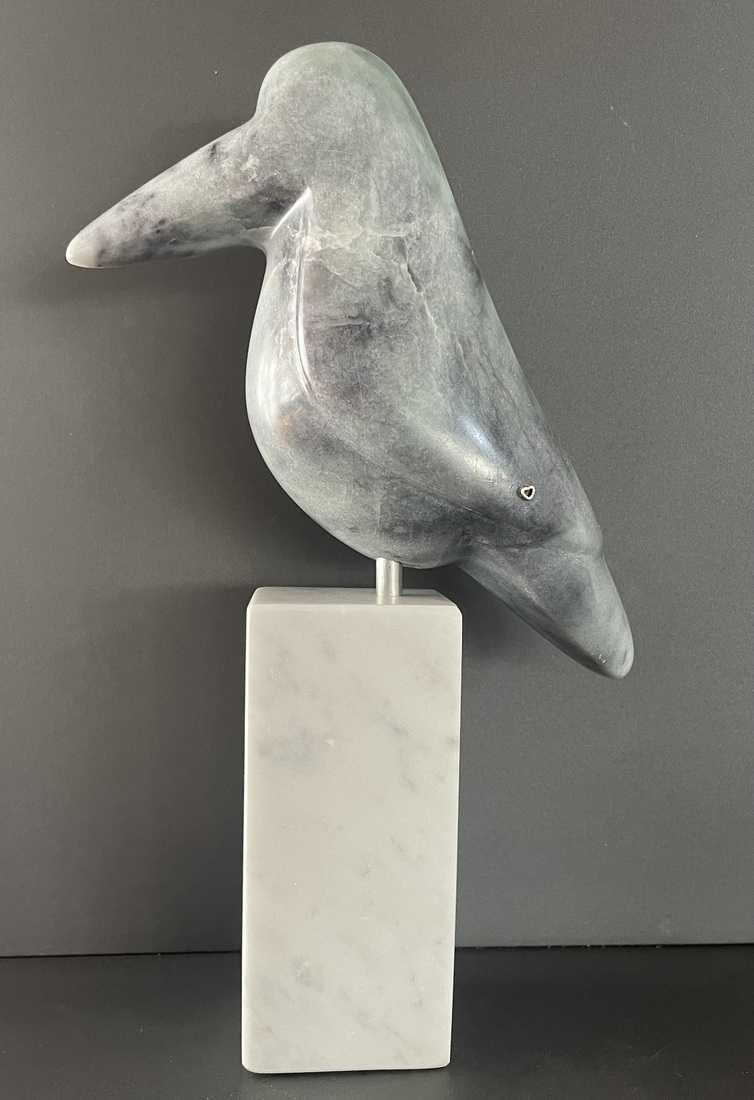 ijsvogeltje van Braziliaans speksteen (4)