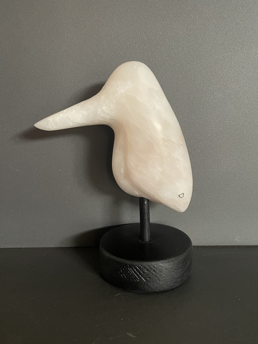 ijsvogeltje van Indisch speksteen (6)