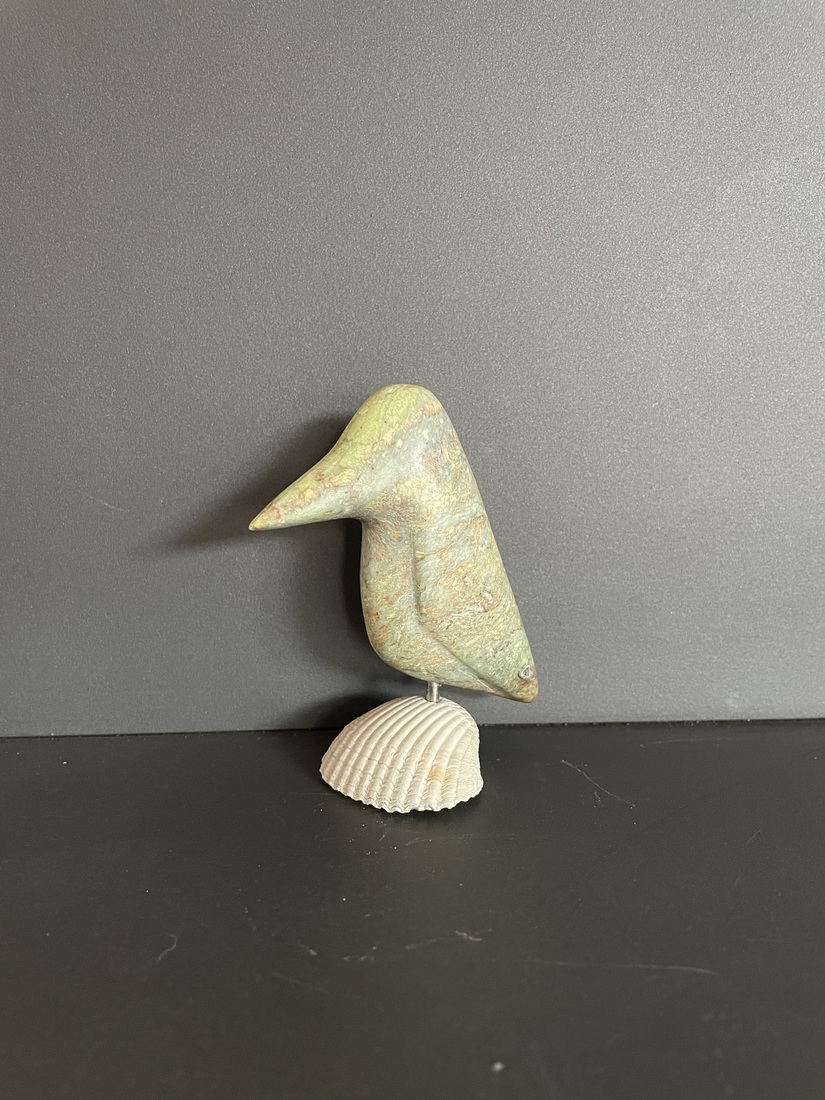 ijsvogeltje van Pakistaans speksteen (3) 