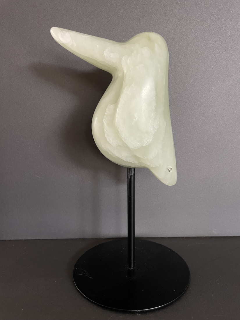 ijsvogeltje van Indisch speksteen (7)