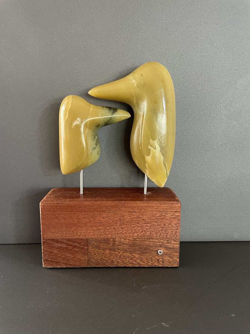 Setje van 2 ijsvogeltjes 