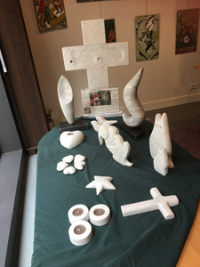 Tastbare herinnering aan overleden dierbare. 