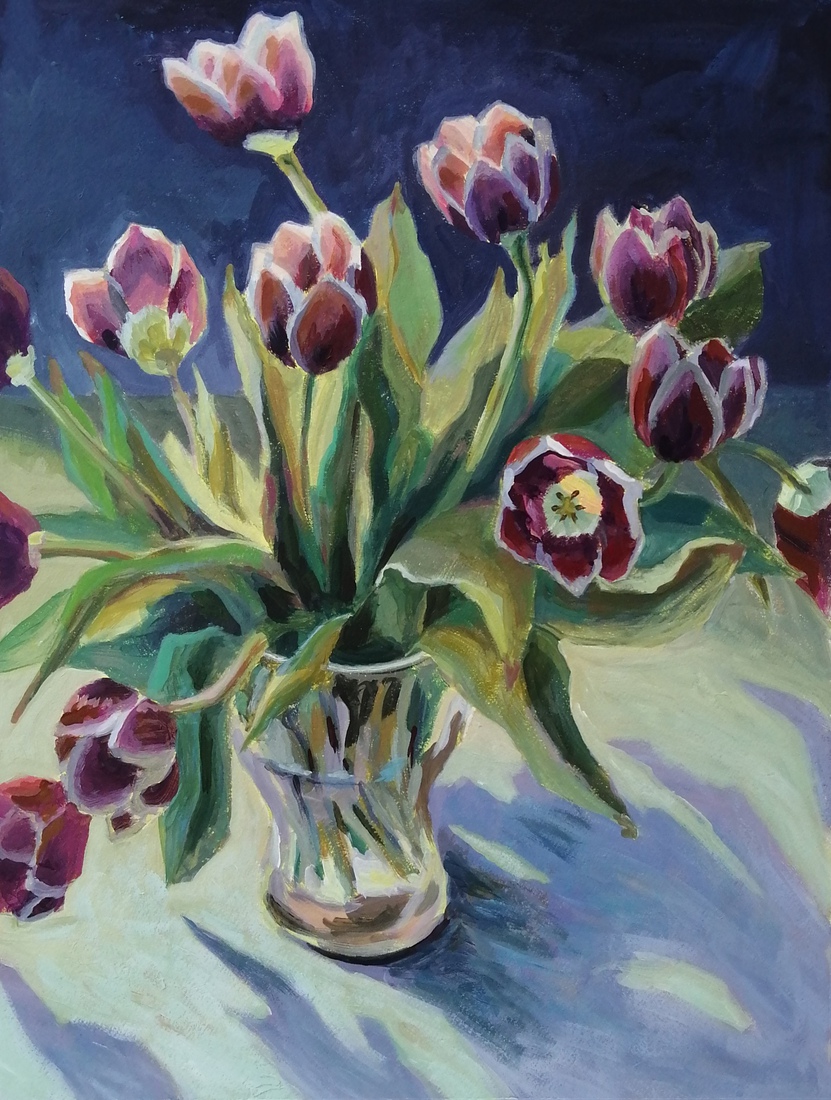 Dansende tulpen