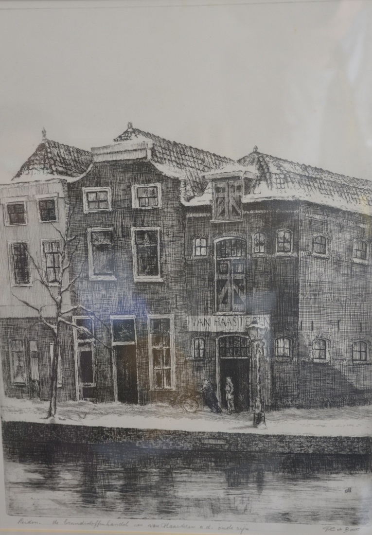 Brandstofhandelaar van Haasteren, Leiden