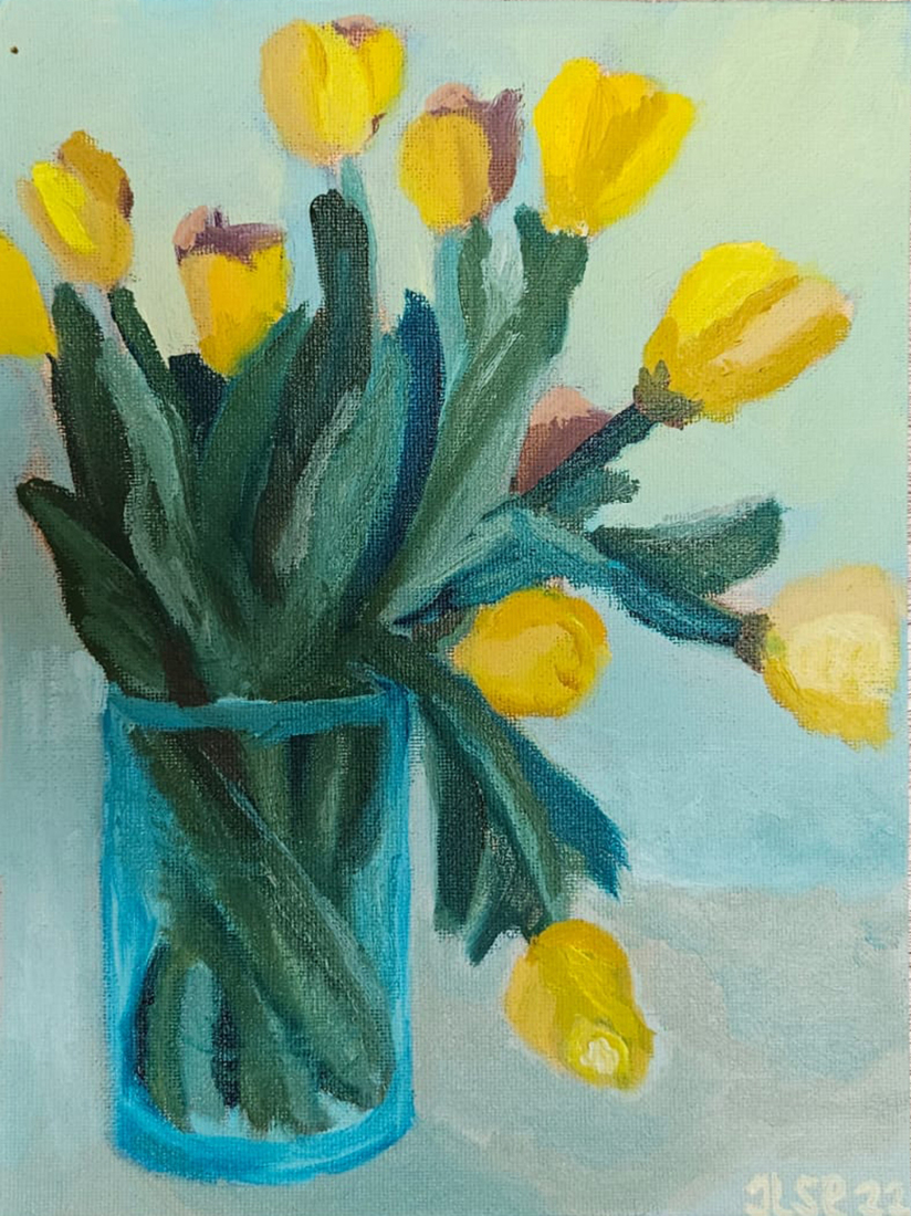 Gele Tulpen