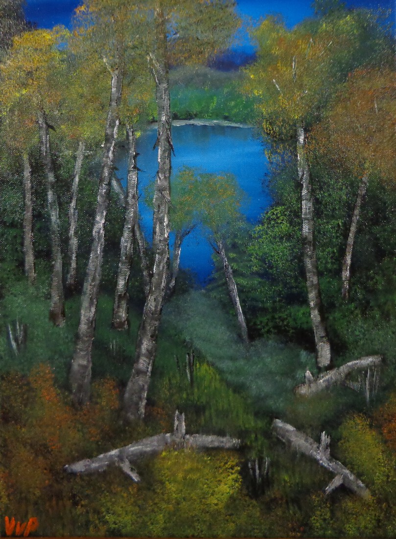 De herfst is begonnen in het land