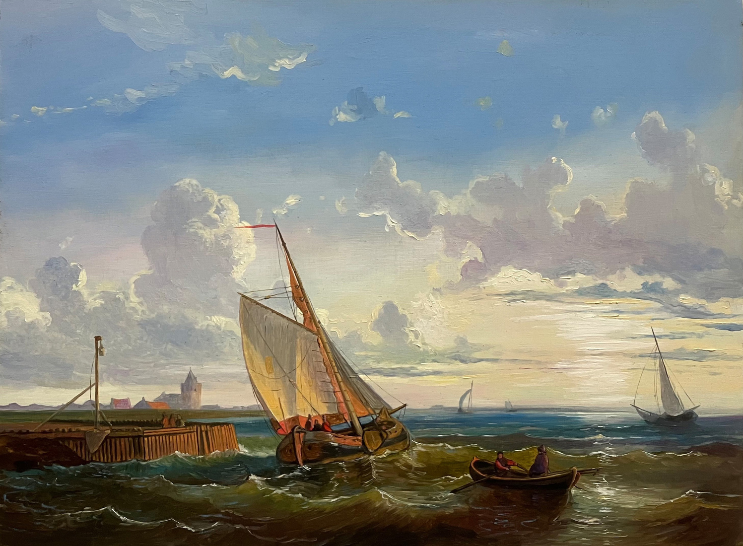 Zeezicht naar Abraham Hulk