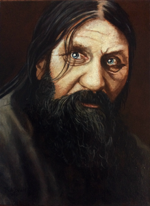 Af en toe schilder ik een portret. Meestal naar een foto. Soms is het fantasie.