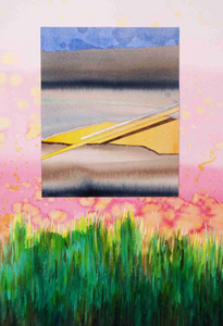 Werken te koop (inclusief passe-partout in grijs of zilver aluminium lijst 
(60cm x80cm)