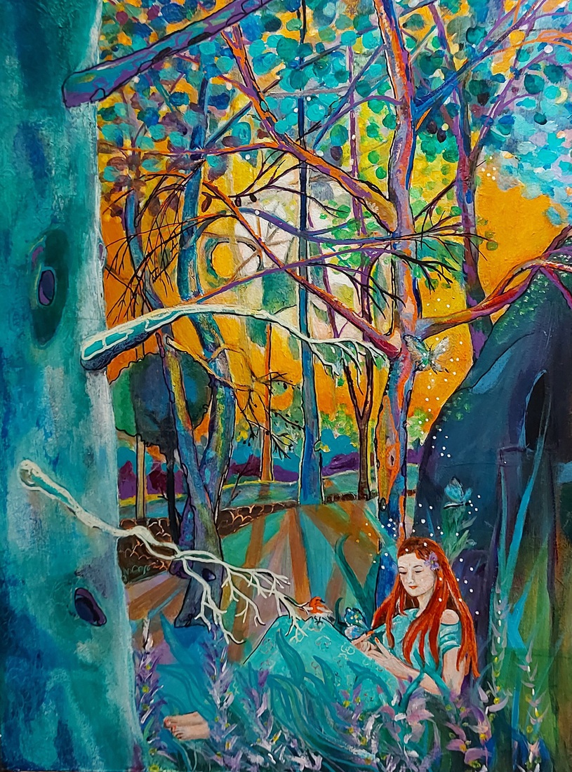 Meisje met rood haar