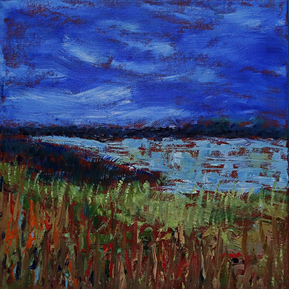 Landschap van Kiefer