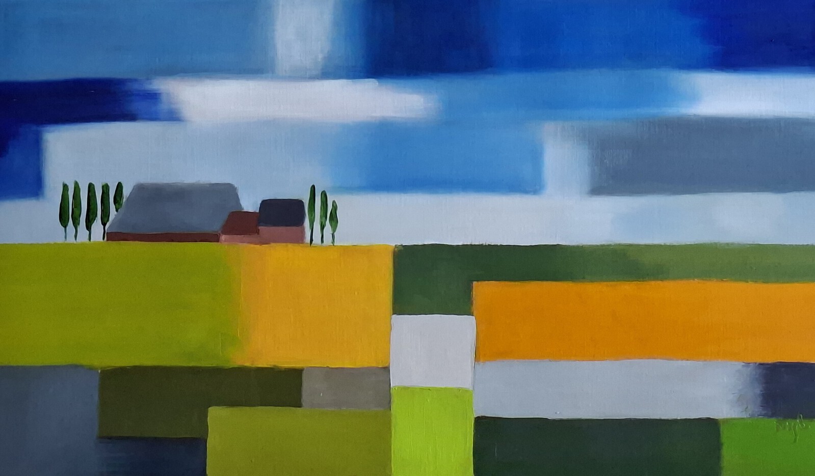 Boerderij in de polder