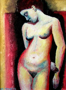 bijna uitsluitend vrouwelijke modellen, naakt of gekleed