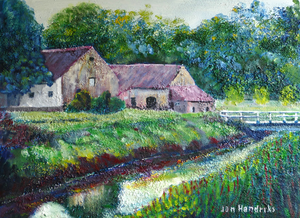 oude boerderijen, bosgezichten, landschappen