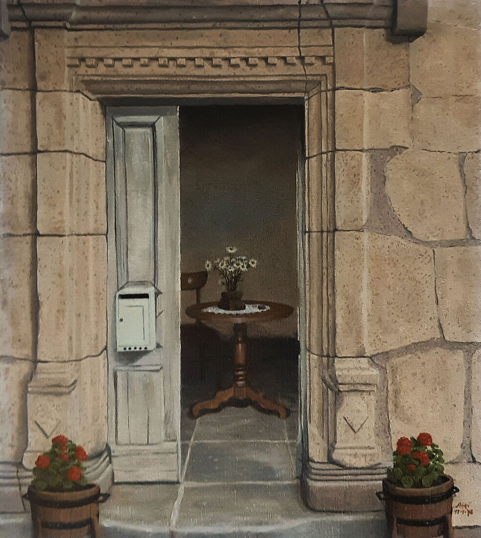 Een deur in Frankrijk