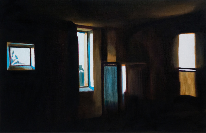 Light Spots, The Not Really Black Painting 04