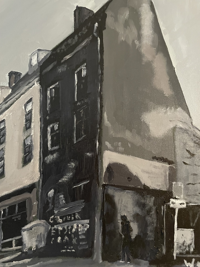 Ganzenheuvel met oorlogschade