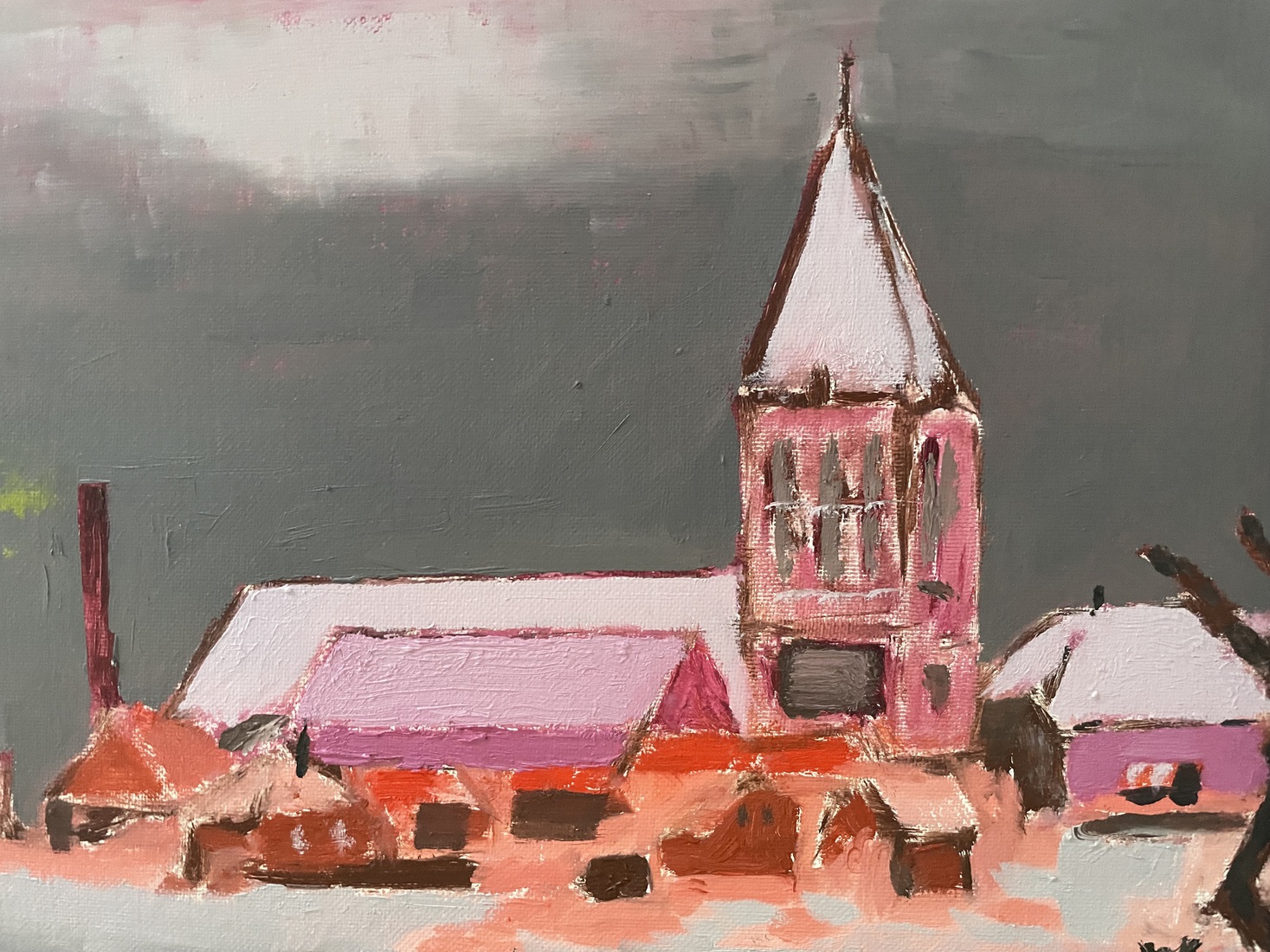 Oude Blasiuskerk.  Experiment naar mijn vader