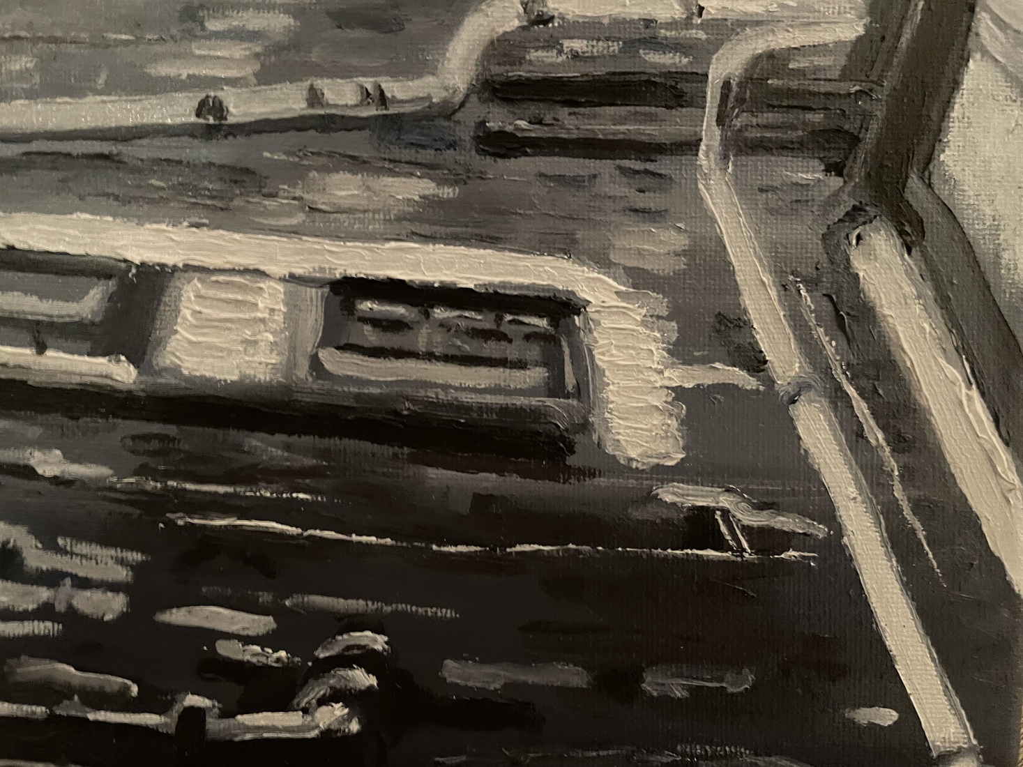 Gevel in Keswick, Engeland 1975