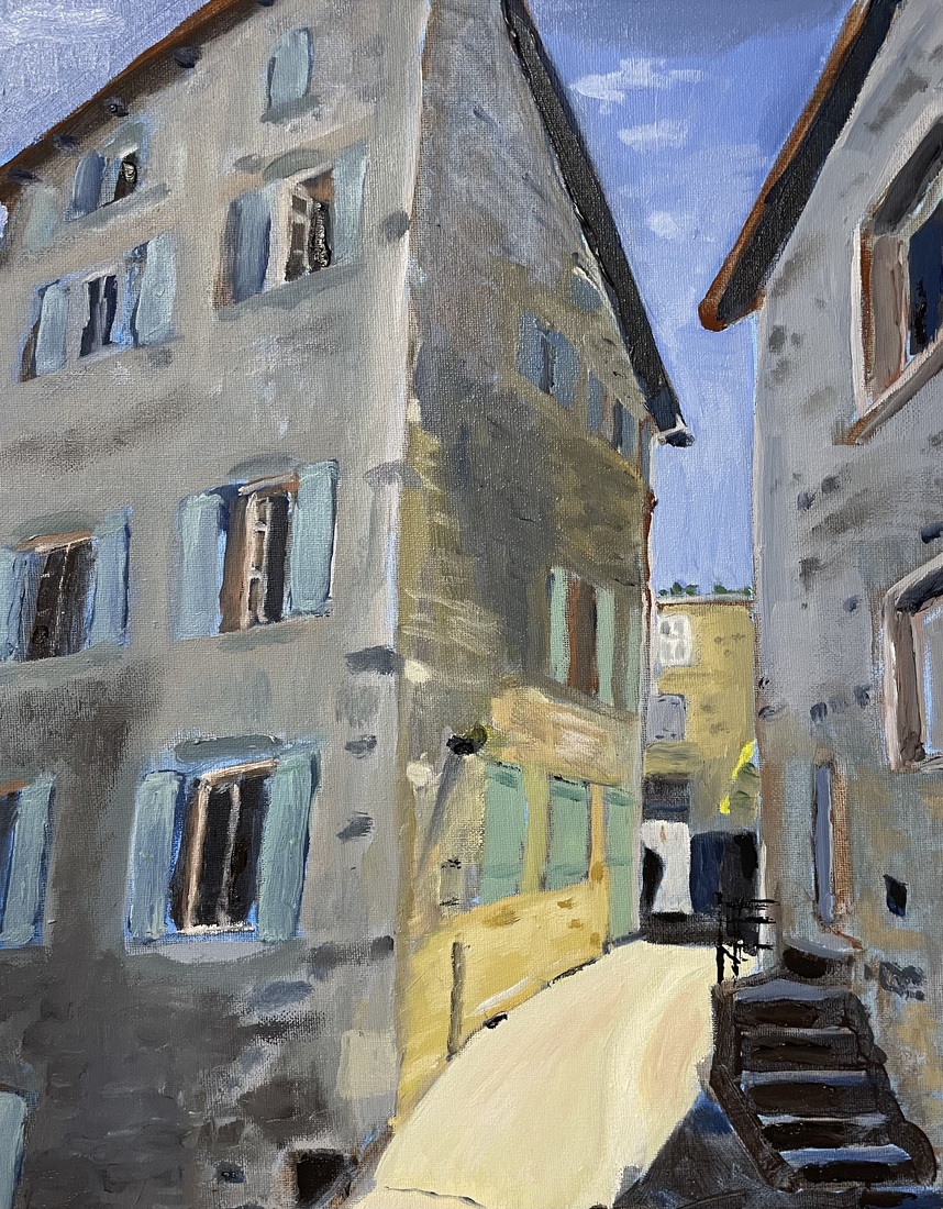 Steegje in Le Cheylard. Ardesch