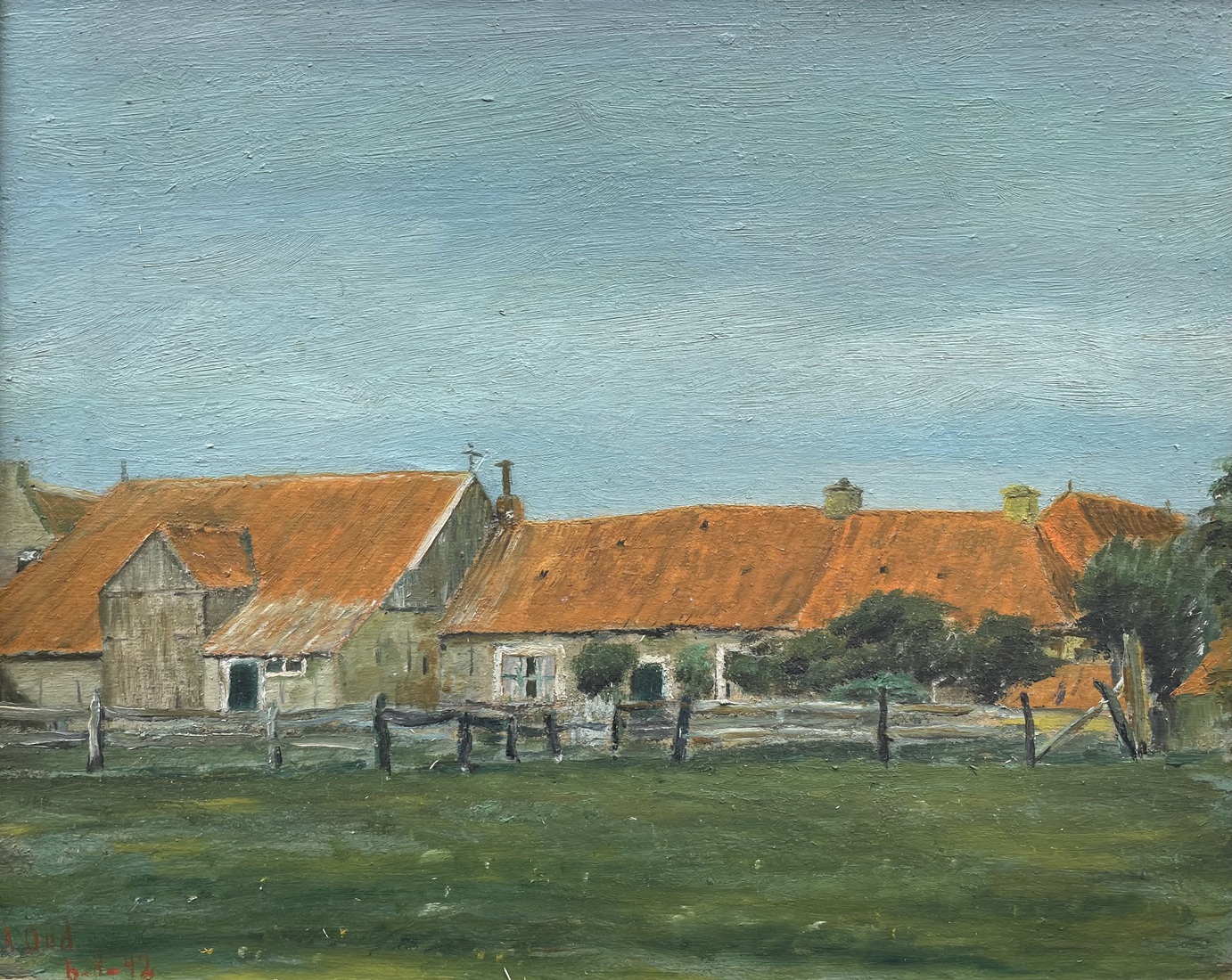 Uitzicht te Buren Ameland
