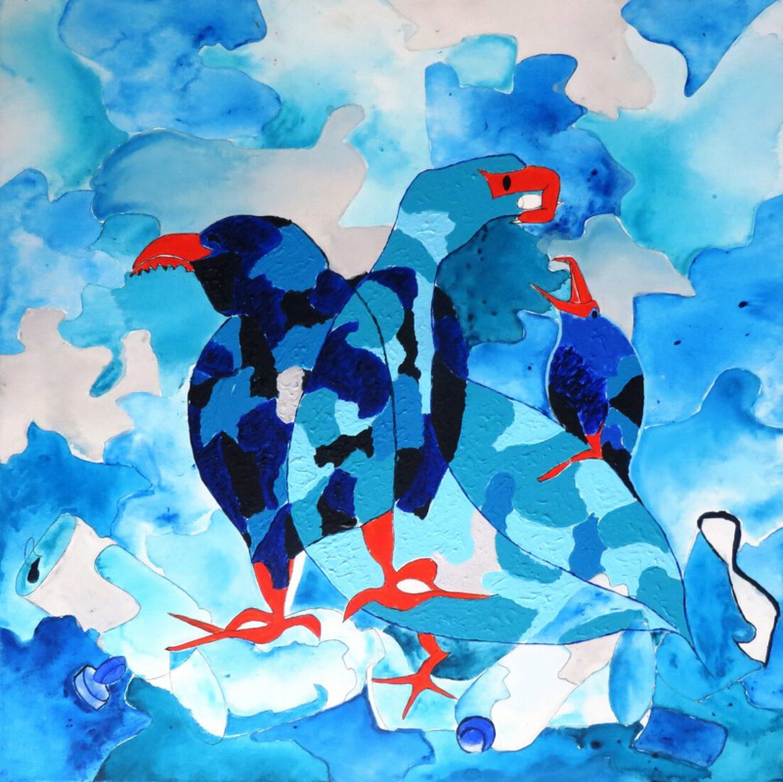 Zwerfvuil en evolutie