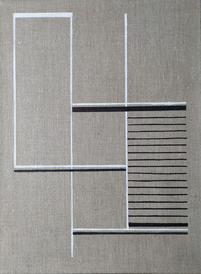 Composition in black and white nr. 1