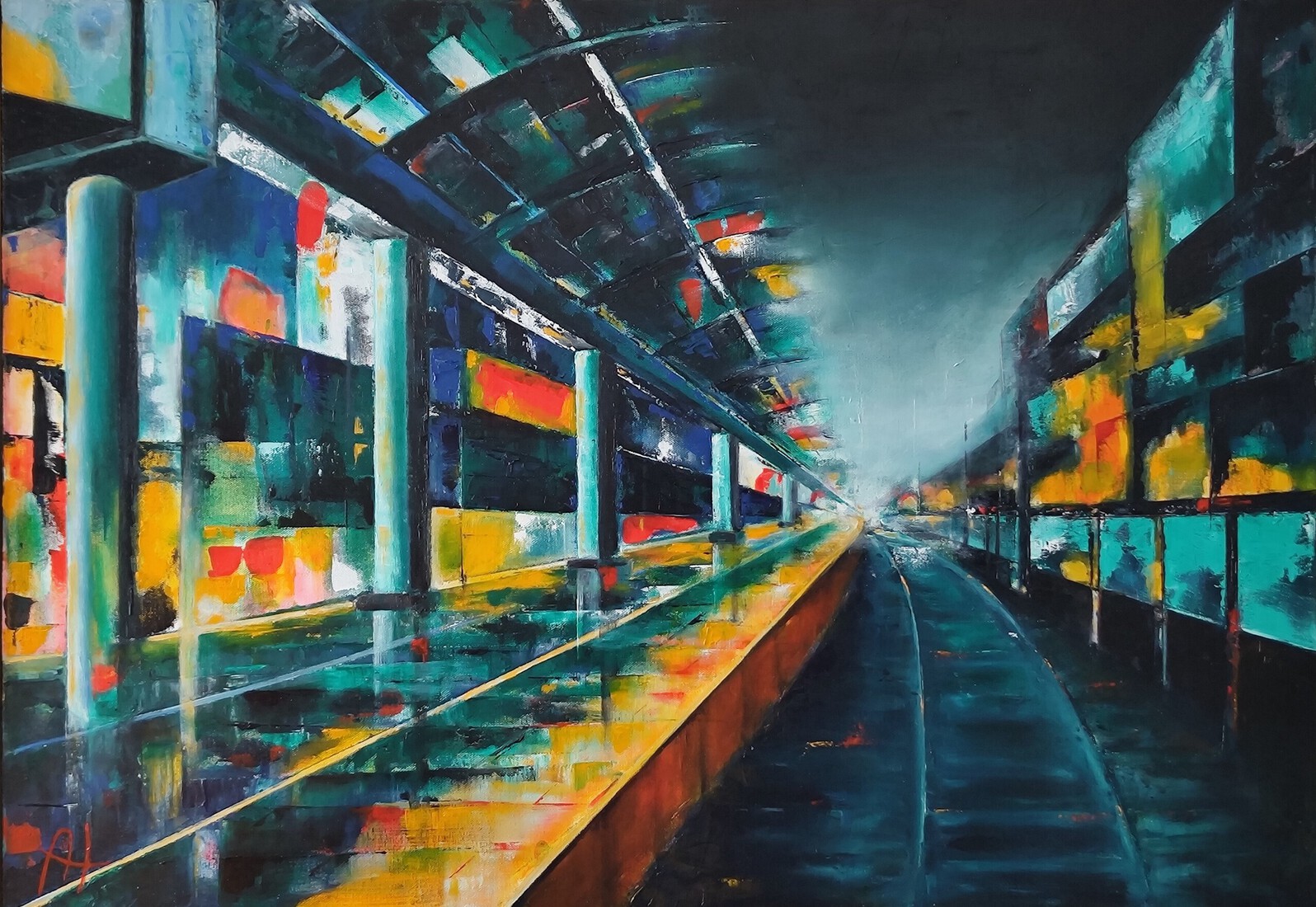 Night at the station