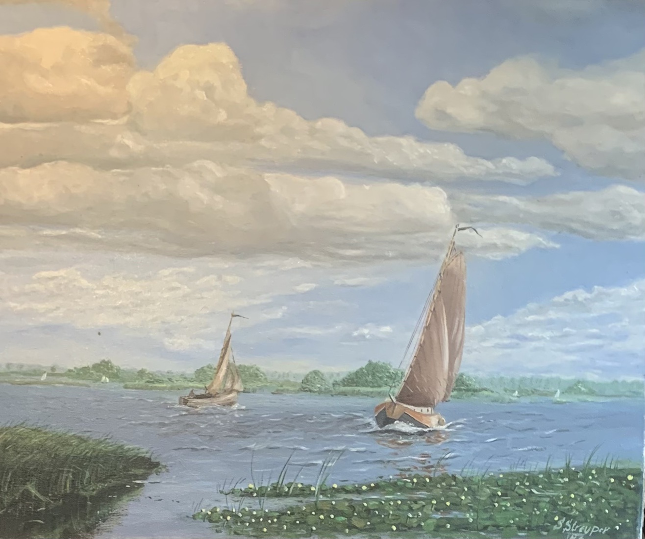 Zeilen op de Beulaker