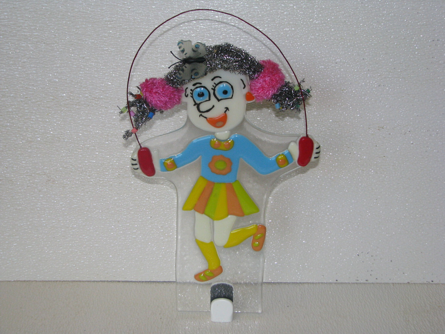 Meisje met springtouw