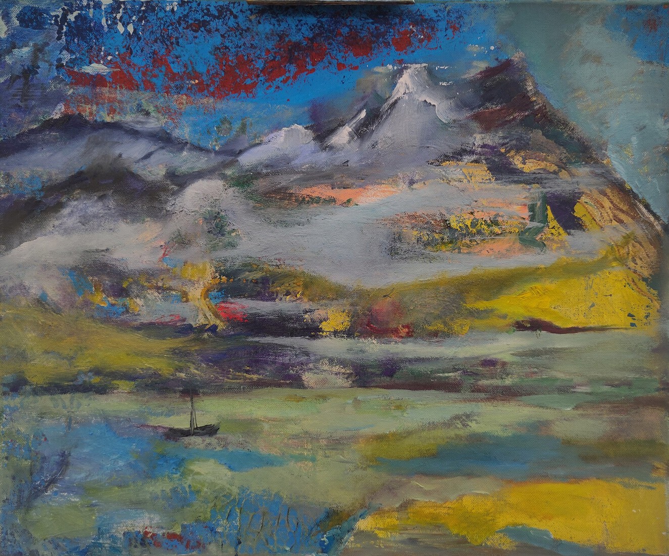 Abstract landschap