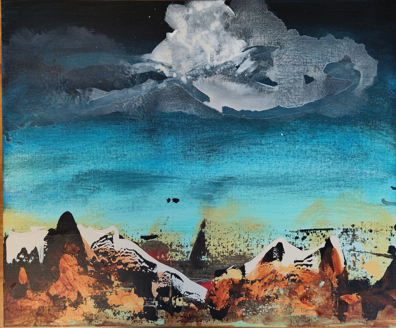 Abstract landschap 1