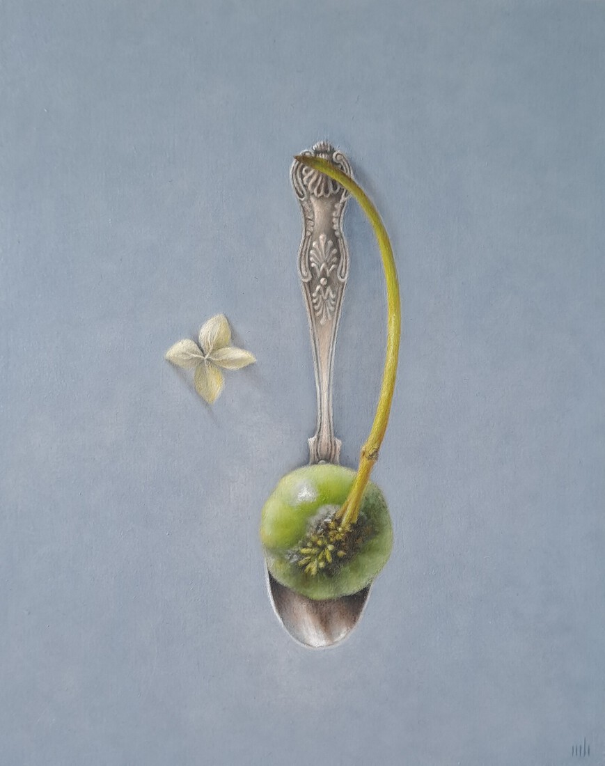 Theelepeltje met okkernoot