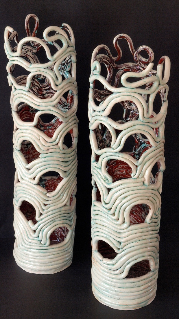 Slinger de slang vazen