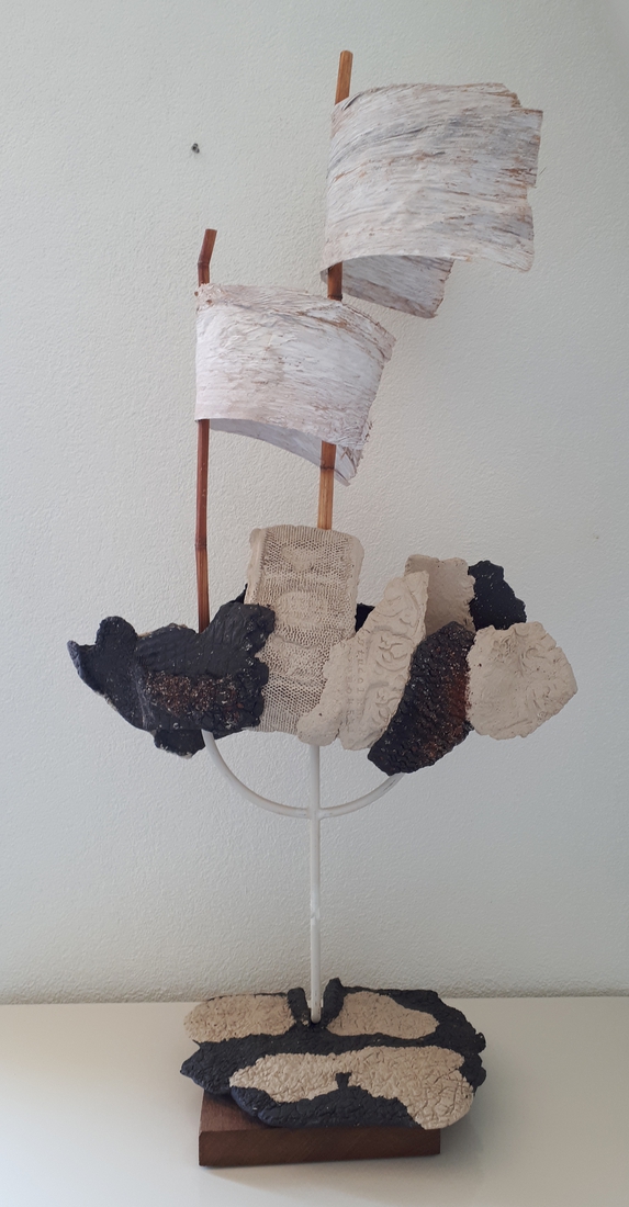 Schip met de witte zeilen 