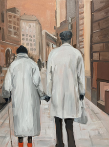 Stedelijke omgevingen met mensen