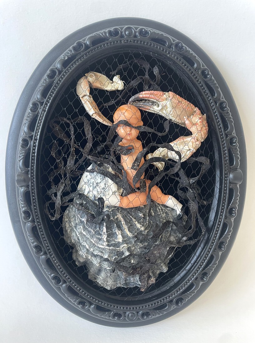 Assemblage-object 'The Sea gives and the Sea takes'