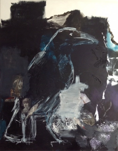 Schilderijen en collages, acryl/mixed media