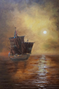 De zee  heeft een grote aantrekkingskracht op mij en vindt u regelmatig terug in mijn werken. ook schilder ik graag portretten van mensen en dieren.