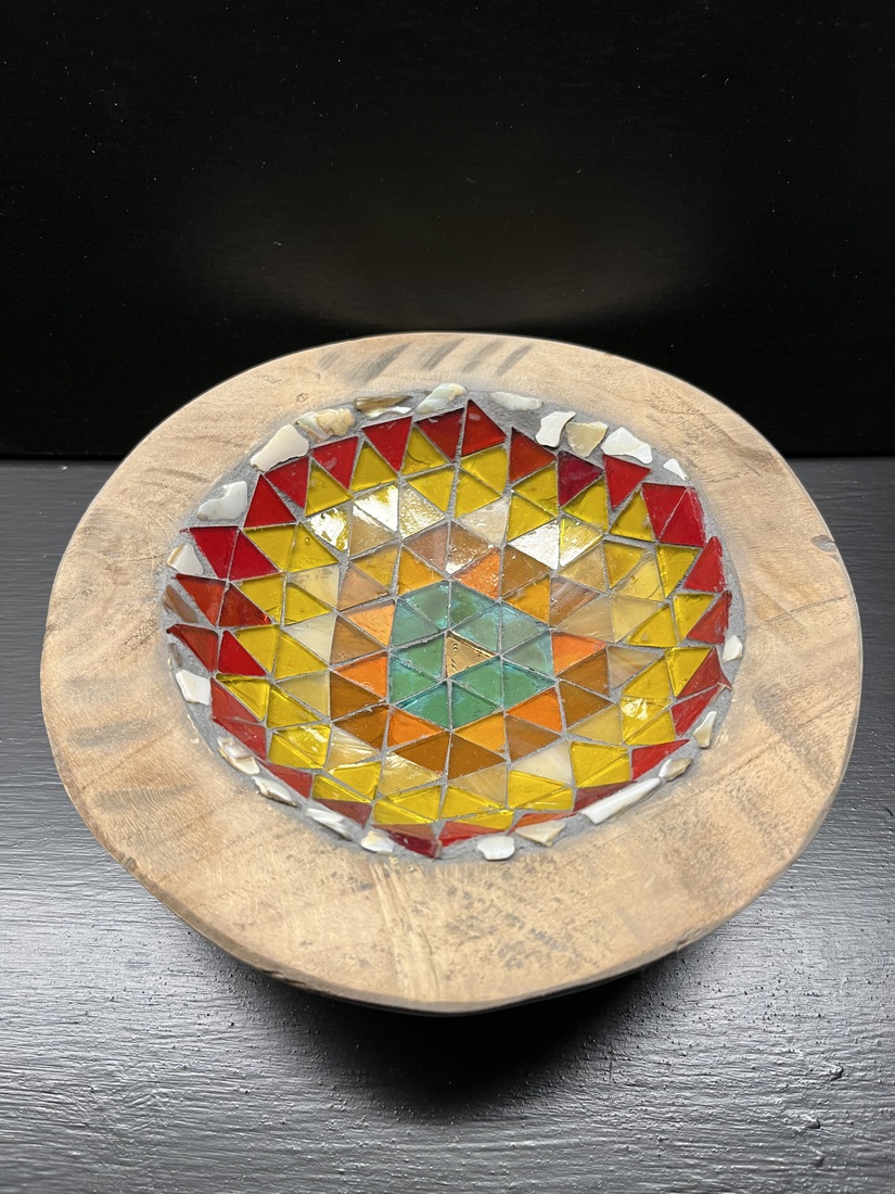 Schaal Teak Klein 5