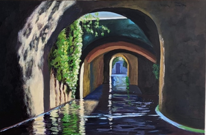 een impressie van de schilderijen gemaakt tussen 1998 en met  2020