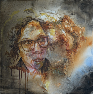 Schilderijen in acryl of olieverf op doek voornamelijk geinspireerd door mensen in hun omgeving, maar af en toe ook dieren.